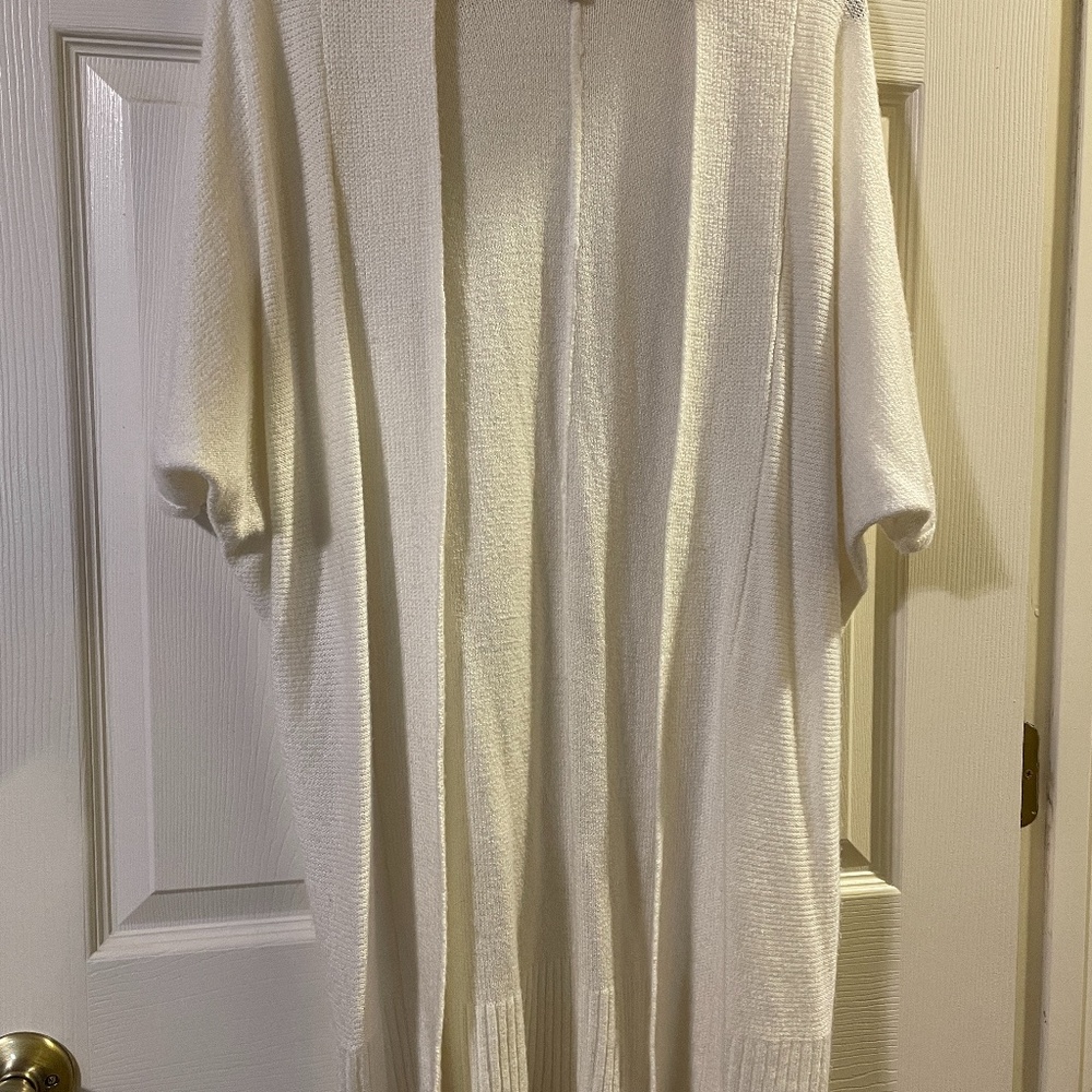 MERONA White Kimono Sweater Size S